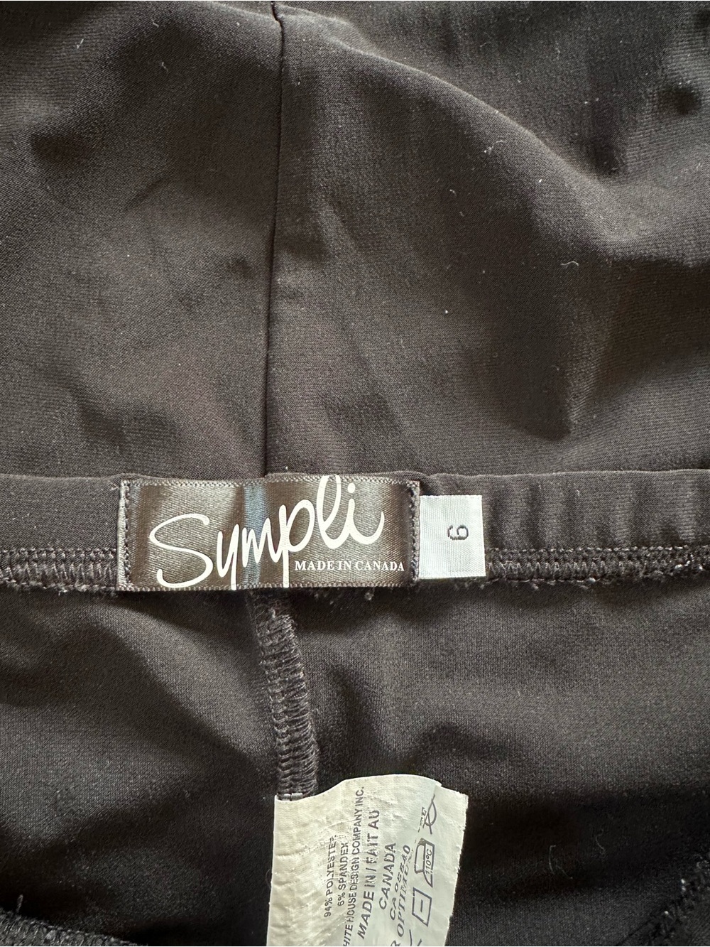 Sympli Black Men's Pull-On Joggers